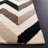 Sanyla Hand Tufted Wool Chevron Rug-1599814110