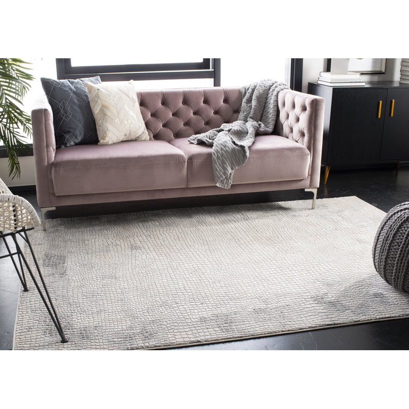 Edvin Performance Abstract Rug, Rectangle 5'3" x 7'6"