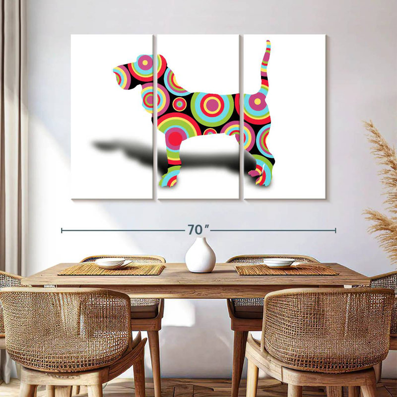 Brampt Dog, 42" H x 65" W