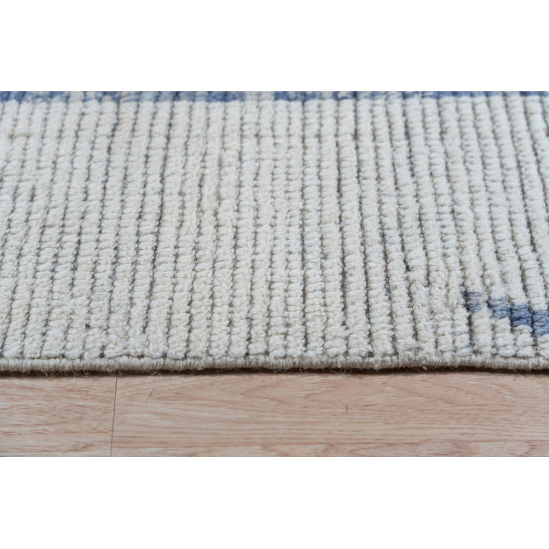Tapis mosaïque Marrakech | Tapis oriental transitionnel multicolore en laine noué à la main