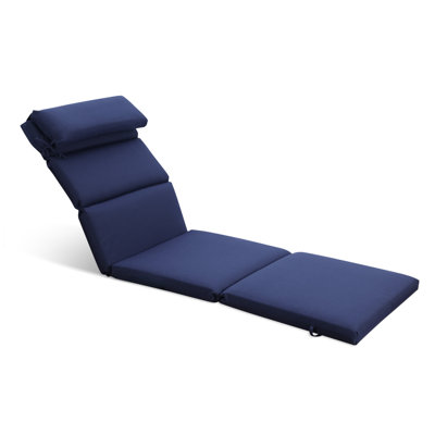  77" x 25" Patio Sun Lounger Cushion