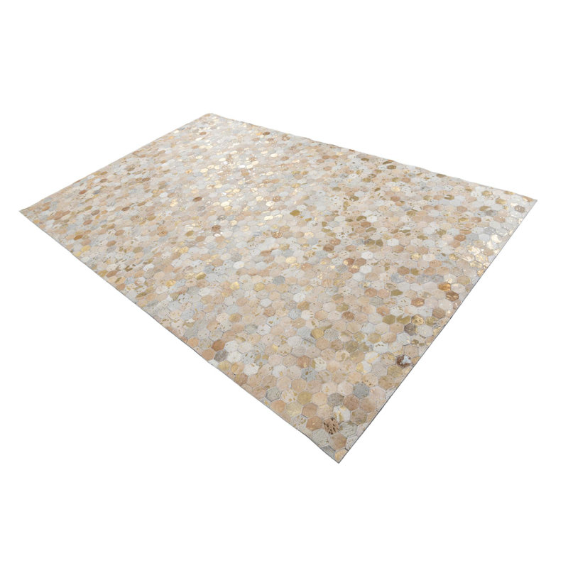 Tapis brun clair Juliana