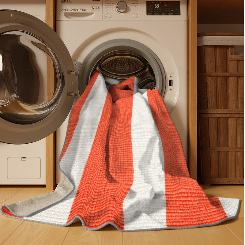 Machine Washable Checkered Gray Area Rug, Square 3'