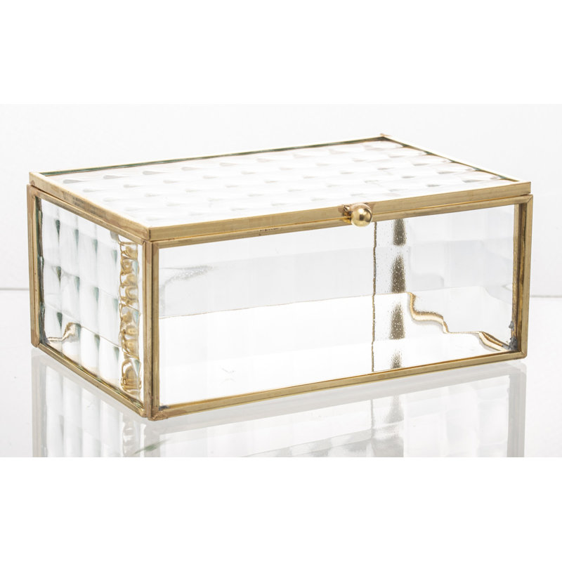 Glass Jewelery Box +