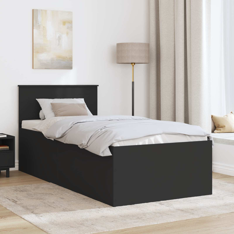 Bed Frame, Small Single (2'6), Black