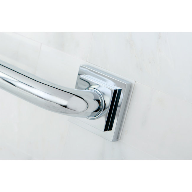 Kingston Brass Claremont 1-1/4 Inch O.D Grab Bar, 30" W, Polished Chrome