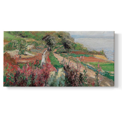 «Landscape Series» - CCCLLXI - Toile tendue avec châssis encadré - Prêt à être accroché