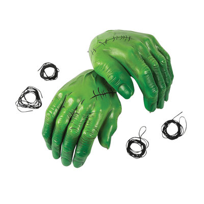 Ensemble de 2 figurines mains zombies