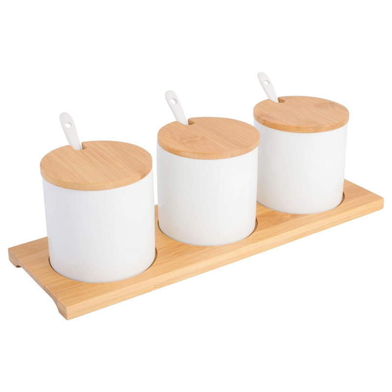 Gibson Ceramic Condiment Server