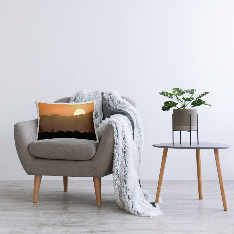 Coussin Sunlit Desert Cactus