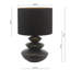 Discus Ceramic Table Lamp With Shade-1707844897