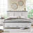 Robincroft Farmhouse Bed Frame With 52" Headboard Wood Platform Bedframe With Storage Drawers-655811225-619276910