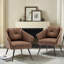 Fauteuil capitonné de 22 po Jonda-1704205061