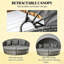 Élégant ensemble de meubles de patio convertible, ensembles de conversation pour meubles d'extérieur, lit de jour rond en rotin 4 pièces-1583640834-1583640863