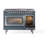 ILVE Nostalgie II Series Noblesse 48 inch Dual Fuel Range with 8 Sealed Burners, Griddle (Glass Door)-112295490-112295485-112295488