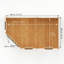 16ft x 10ft Corner Lodge Grande Log Cabin UPVC Windows & Doors (44mm)-105863328