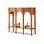Table console en bois massif rétro Country