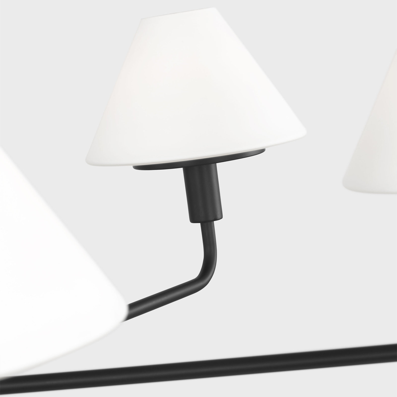 Kristin 5-Light Chandelier, Midnight Black