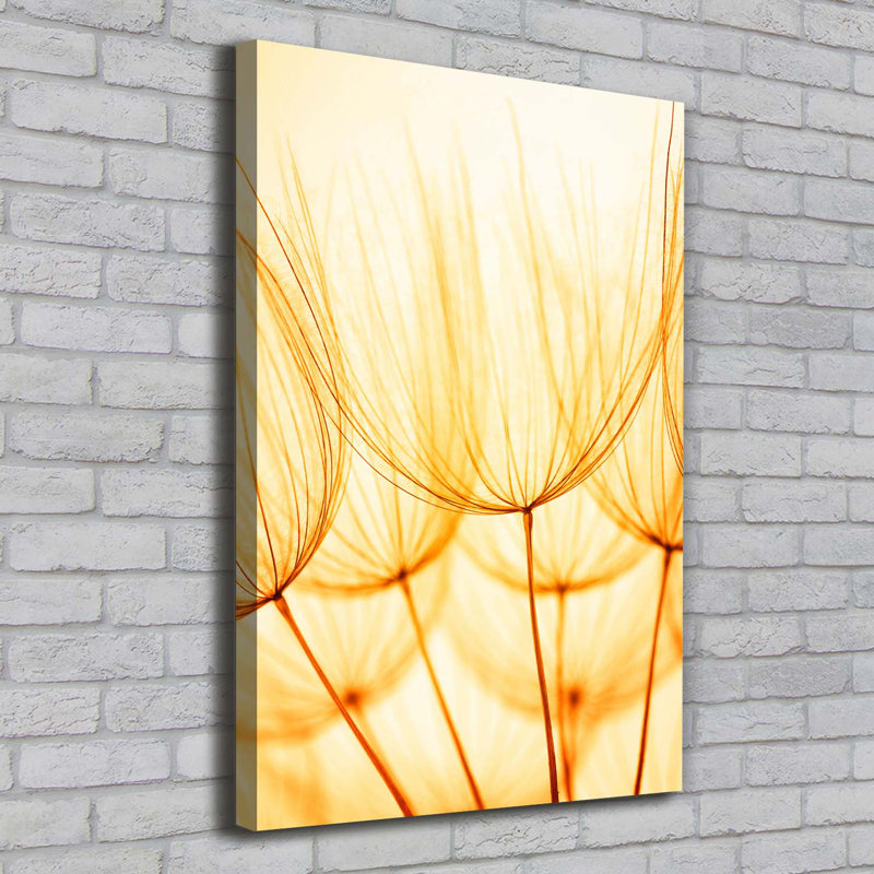 Dandelion Seeds - Wrapped Canvas Print