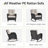 Artiana Wicker 2 - Person Patio Conversation Set with Cushions-1245837077-1230905911