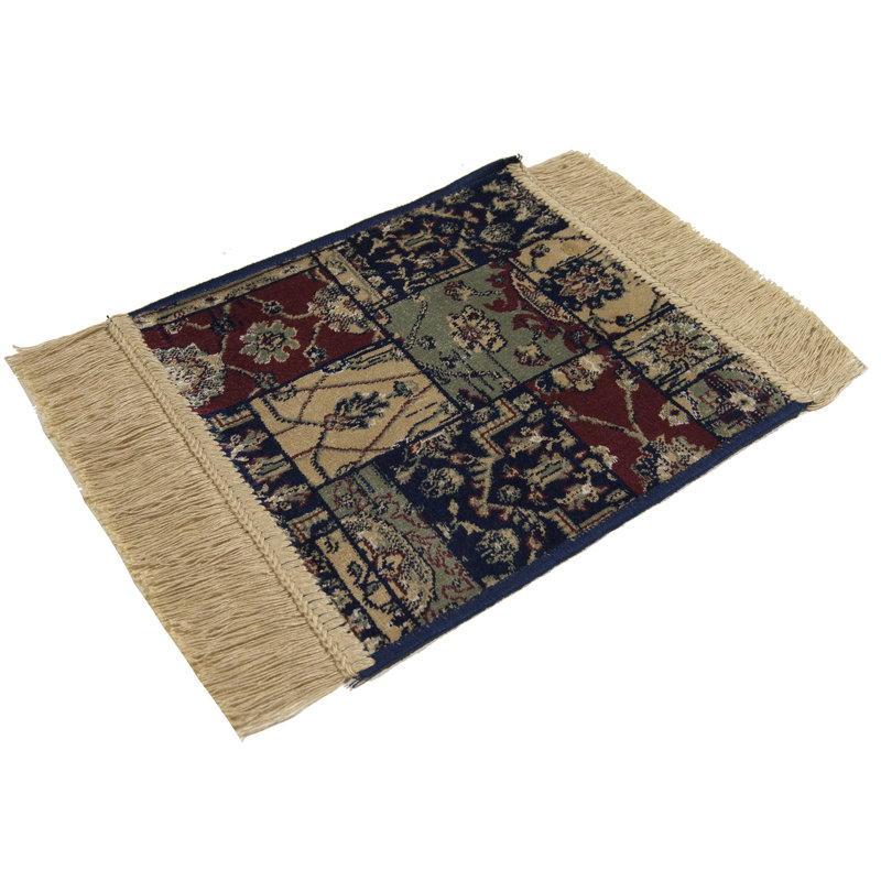 Letson Square 10 cm x 35 cm Patchwork Flatweave Area Rug