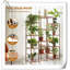Tablette haute pour plusieurs plantes d'intérieur et d'extérieur 14 niveaux 16 porte-casseroles