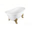 Baignoire de trempage sur pieds en fonte émaillée Vintage Luxury-138223738