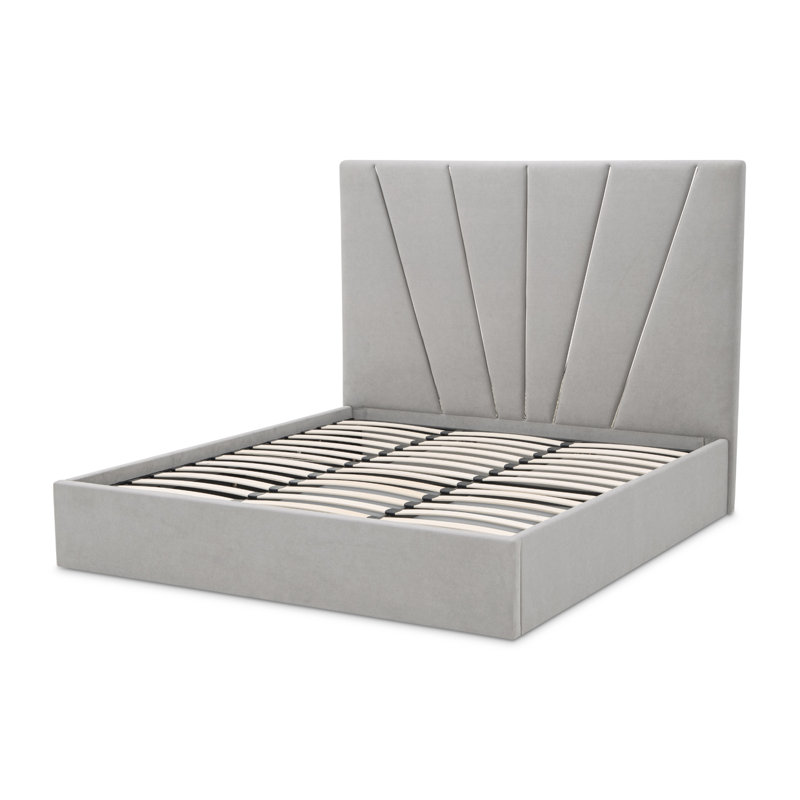 Rose Velvet Bed, Queen