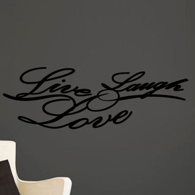 Text & Numbers Non-Wall Damaging Wall Decal
