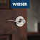 Toluca Keyed Entry Door Lever with Round Rosette