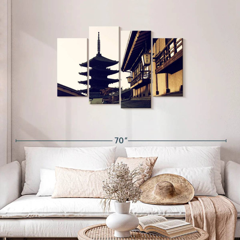 Adella Kofukuji Temple Silhouette, 27'' H x 43'' W