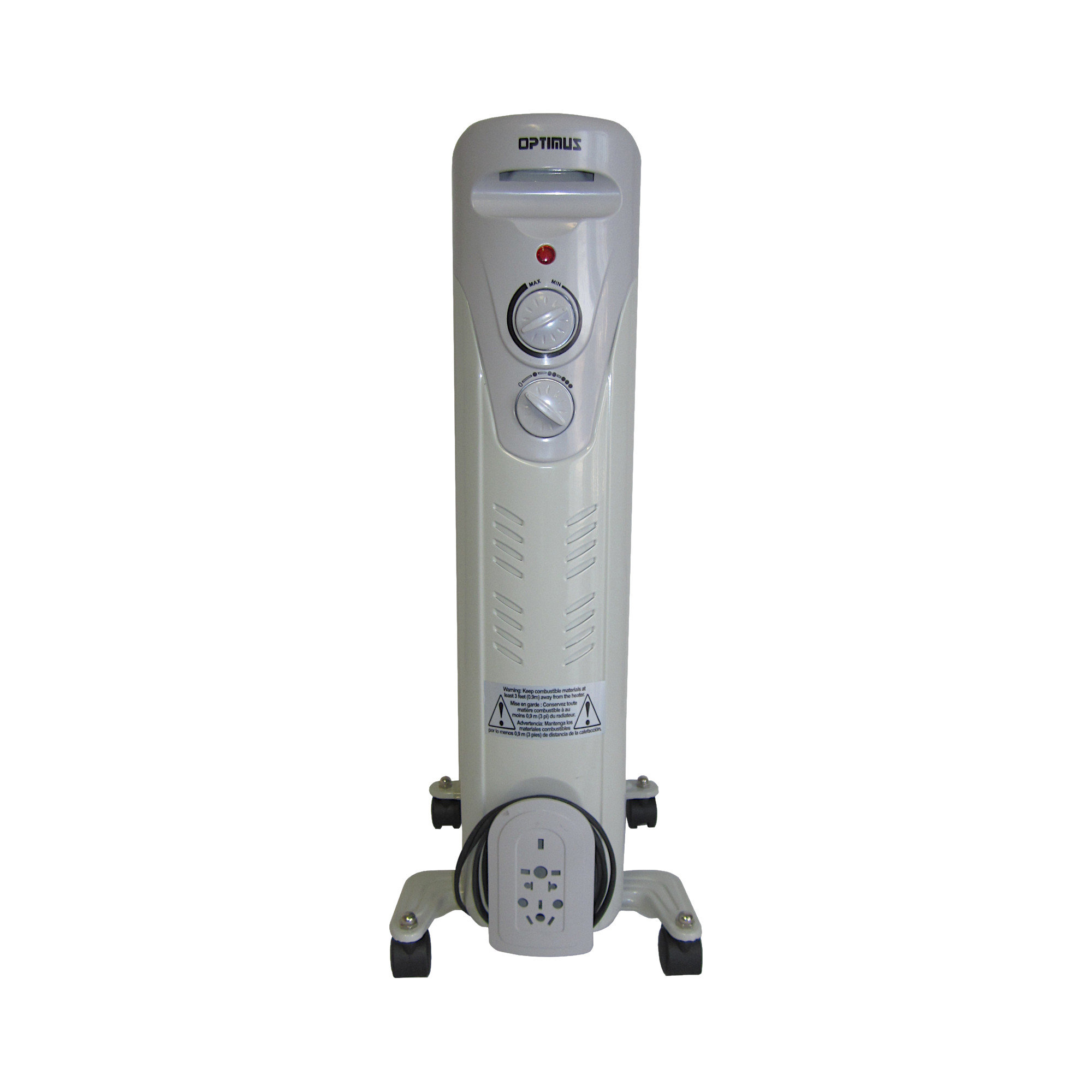 Wayfair Portable Radiator Optimus Enterprise, Inc. Portable 7 Fins Oil Filled Radiator Heater ...