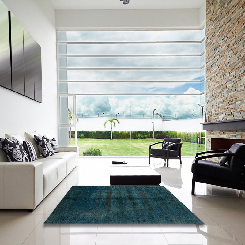 Abstract Indoor Rug, Square 8'