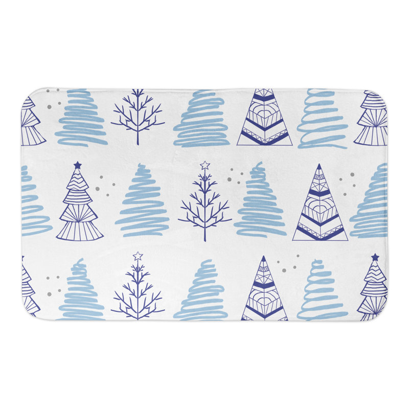 Tapis de bain arbre de Noël