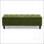 Banc repose-pieds avec surface de rangement, pieds en bois d'hévéa, capacité de 300 lb-312259852-312259851