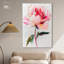 Art floral rose pastel sur toile rose-107411173-107411159