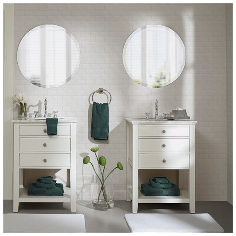Ensemble de 8 valises pour chambre d'amis 100% coton, Vert foncé