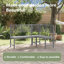 Banc de jardin en bois-527773172