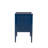 Leiv 2-Drawer Mahogany Chest, Blue