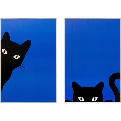 Framed picture Ciao Gatto