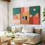 Architecture «Abstract Summer Home Canvas Print» sur-98864145