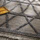 Leanna Hand-Knotted Wool Brown/Yellow/Blue/Red Area Rug