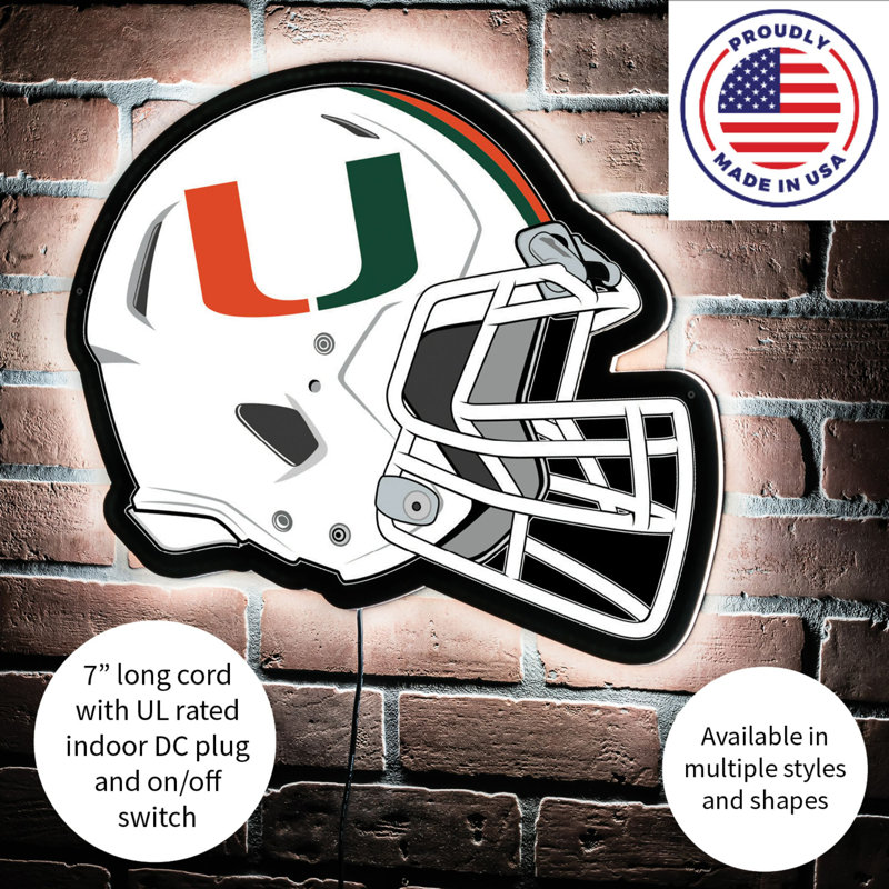 Enseigne murale NCAA Team, Université de Miami