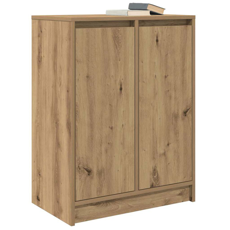 Sideboard 57X34x76 Cm Engineered Wood, Artisan Oak