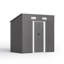Mauch 6 ft. W x 4 ft. D Metal Pent Tool Shed