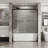 Aluminum Framed Tub Door