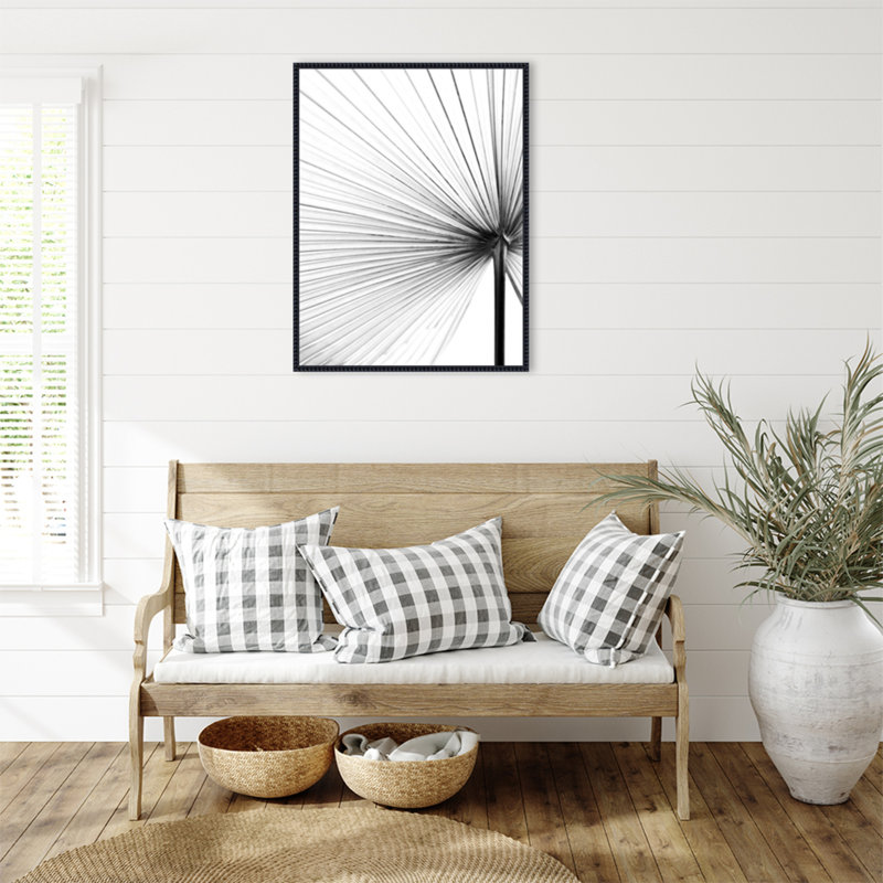 «Leaf» par Magda Izzard, reproduction d'art sur toile encadrée, H 30 po x l 23 po