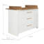 Ava Convertible 2 -Piece Nursery Furniture Set