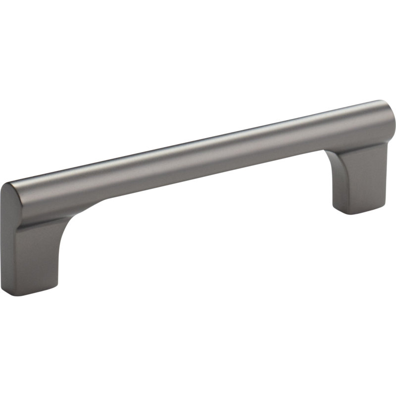 Modern Brushed Nickel 4 1/4" Cabinet Bar Pull Handle