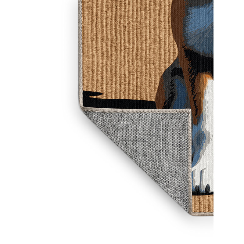  Tapis lavable Fox Terrier Dogs, Tapis de couloir 2 pi x 4 pi
